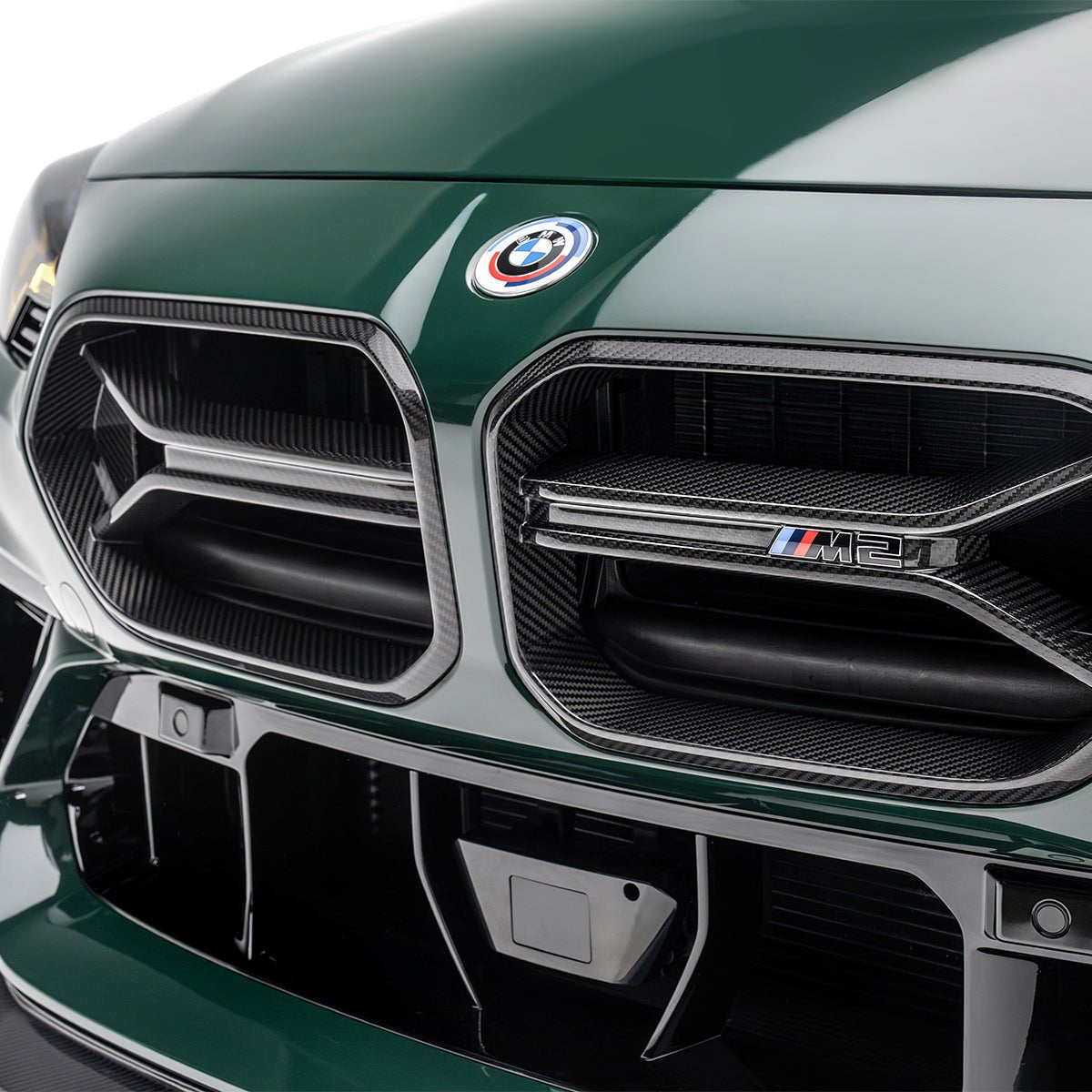 Adro A14A90-2202 BMW G87 M2 Carbon Fiber Front Grilles For Adro Front Bumper