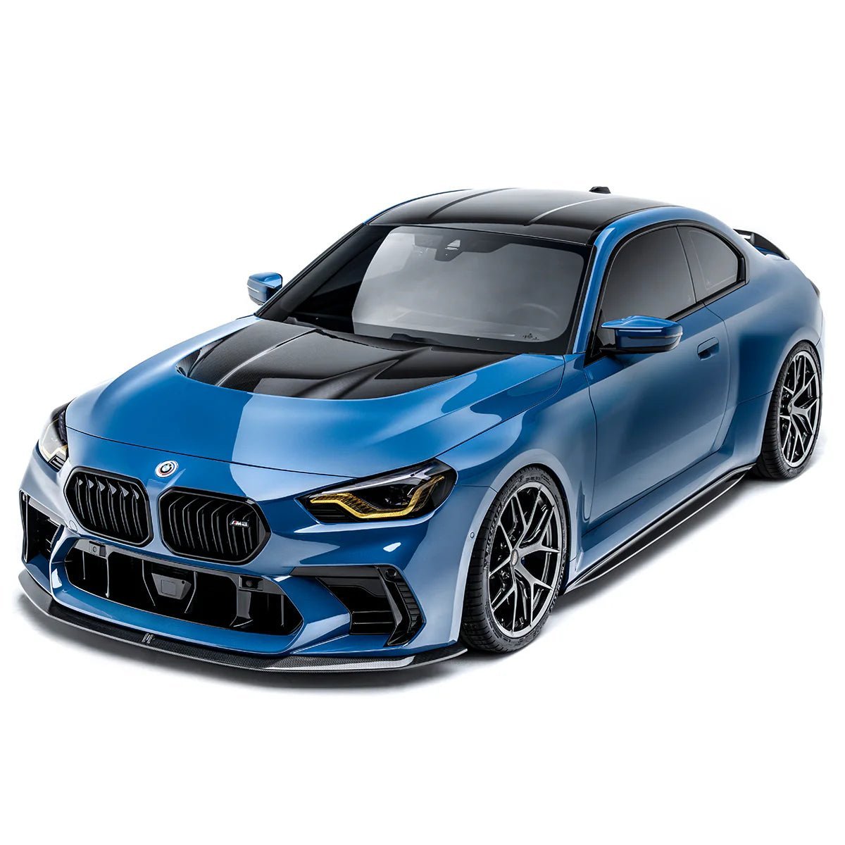 Adro A14A90-1202 BMW G87 M2 Carbon Fibre V1 Front Lip For Adro Front Bumper