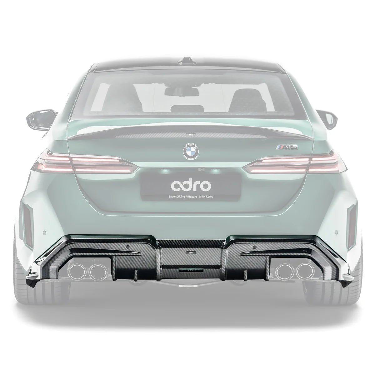 Adro A14B30-1301 BMW G90 G99 M5 Carbon Fibre Rear Diffuser