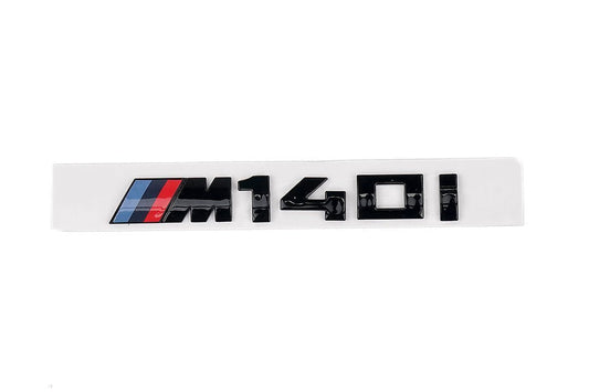 AUTOID BMW F20 F21 M140i Gloss Black Rear Model Badge