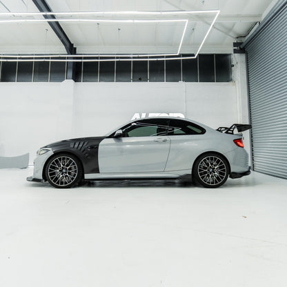 Adro A14A30-1401 BMW M2 Competition F87 Carbon Fibre Side Skirts (2018-2021)