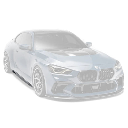 Adro A14A90-1402 BMW M2 G87 Pre-Preg Carbon Fibre Side Skirts V2 (2023+)