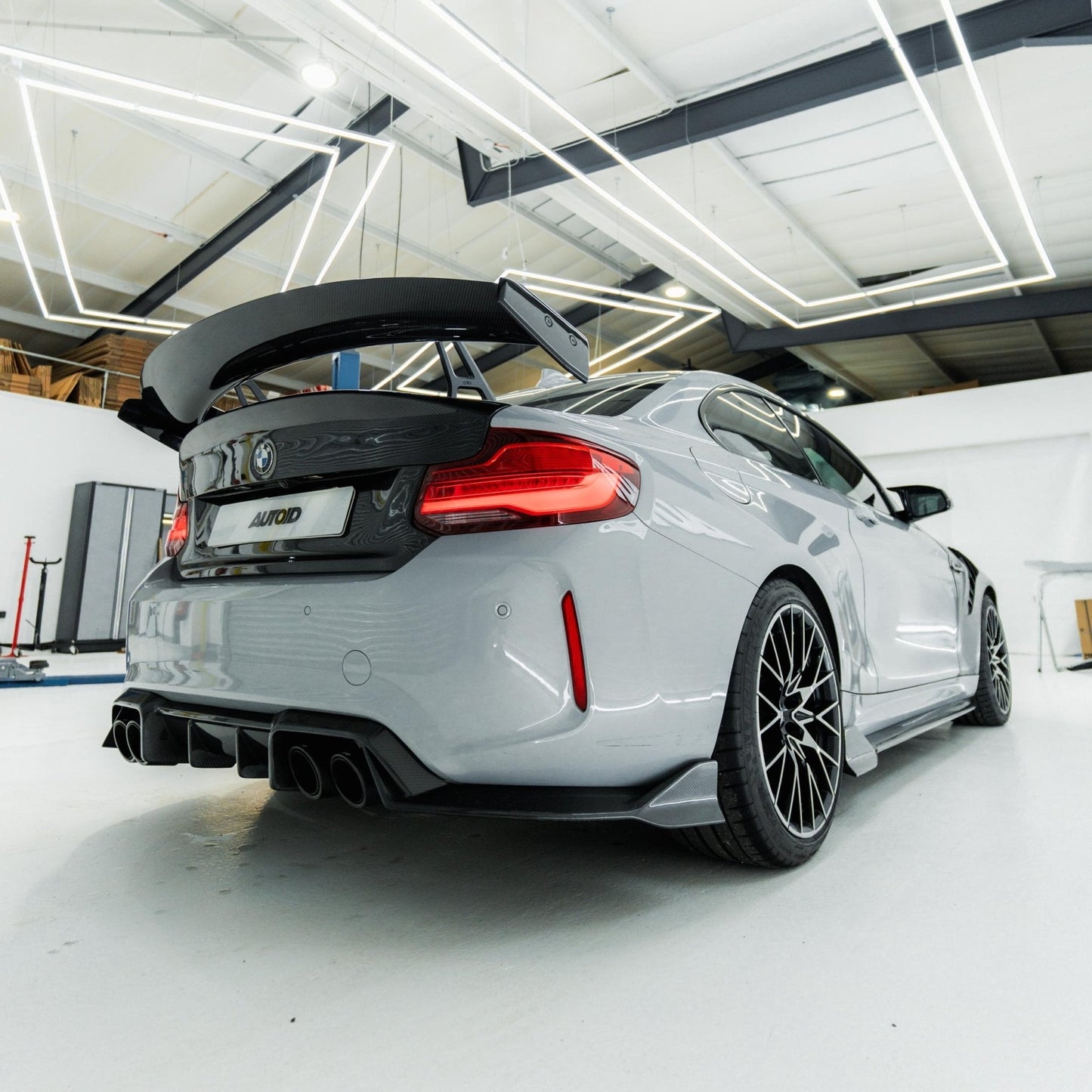 Adro A14A30-1301 BMW M2 & M2 Competition F87 Carbon Fibre Rear Diffuser (2018-2021)