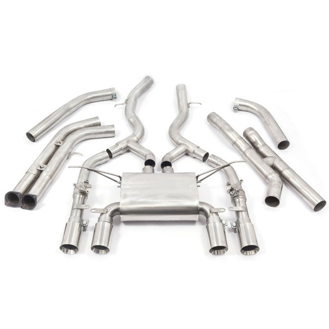 Cobra Exhaust BMW M3 (F80) 3" Valved Primary Cat Back Performance Exhaust