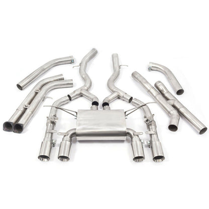 Cobra Exhaust BMW M3 (F80) 3" Valved Primary Cat Back Performance Exhaust
