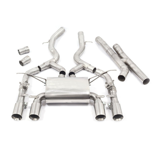 Cobra Exhaust BMW M3 (F80) 3" Valved Secondary Cat Back Performance Exhaust