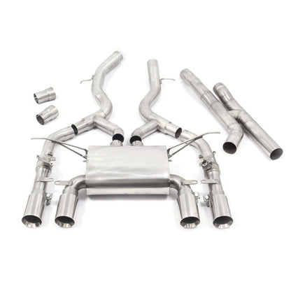 Cobra Exhaust BMW M3 (F80) 3" Valved Secondary Cat Back Performance Exhaust