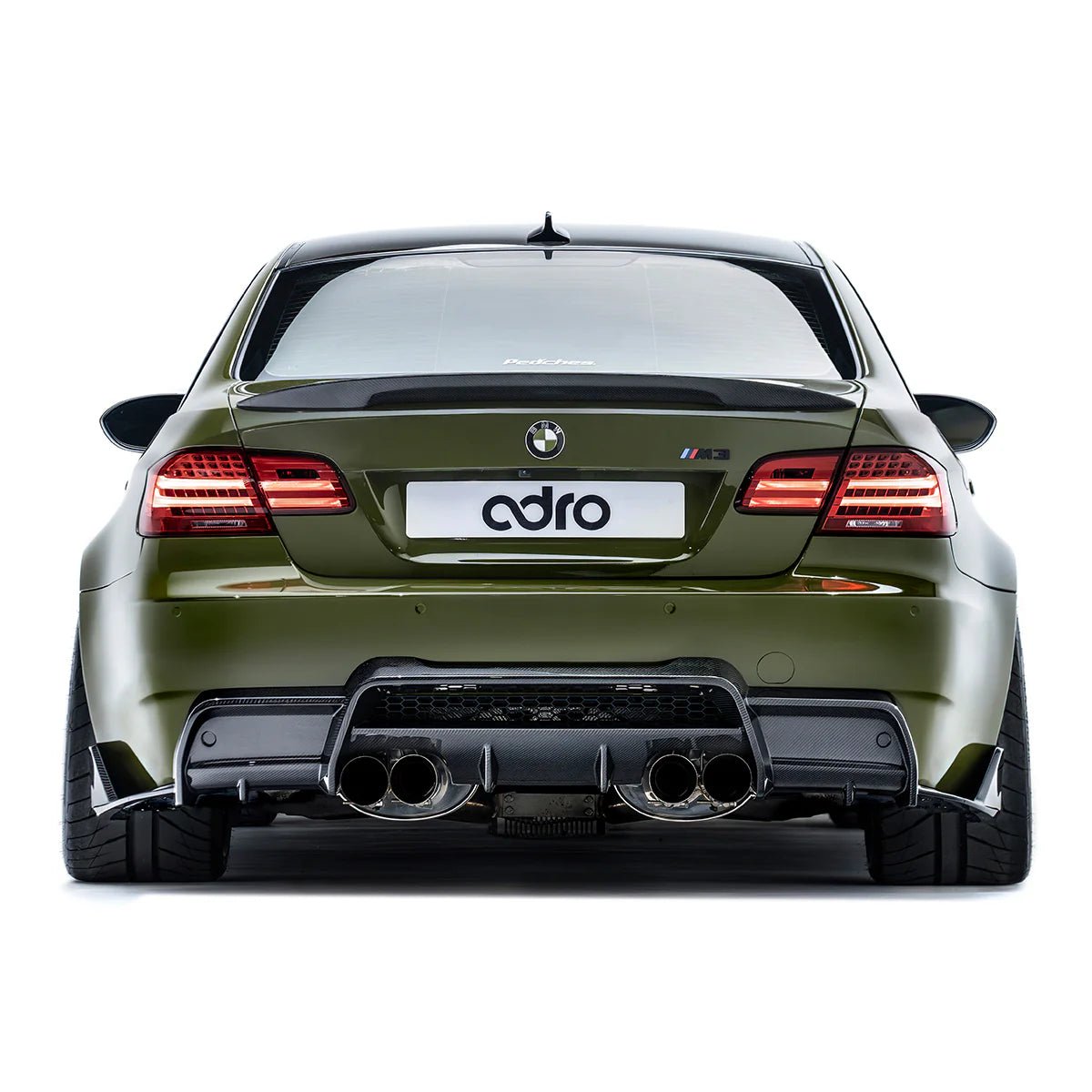 Adro A14A20-1301 BMW M3 E92 Carbon Fibre Rear Diffuser