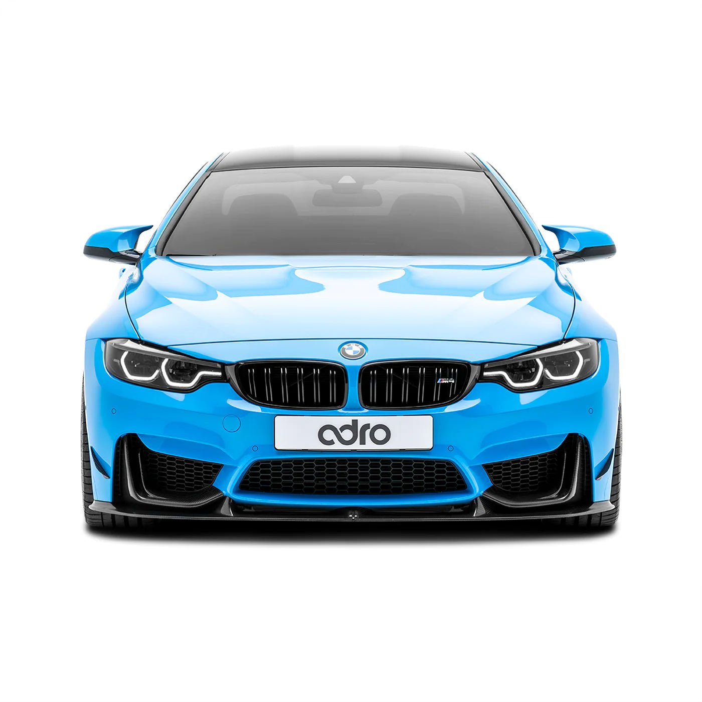 Adro A14A10-1201 BMW M3 F80 & M4 F82 F83 Pre-Preg Carbon Fibre Front Splitter (2014-2020)