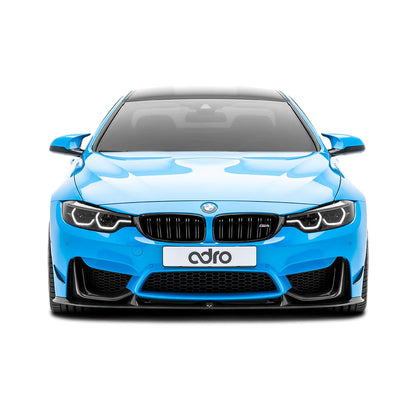 Adro A14A10-1201 BMW M3 F80 & M4 F82 F83 Pre-Preg Carbon Fibre Front Splitter (2014-2020)