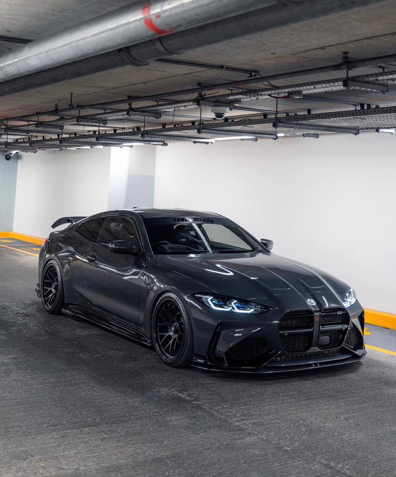Adro A14A11-1201 BMW M3 G80 G81 & M4 G82 G83 Carbon Fibre Splitter For Front Bumper (2021+)