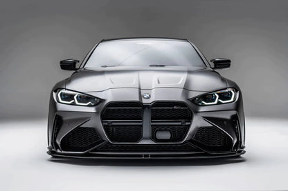 Adro A14A11-1201 BMW M3 G80 G81 & M4 G82 G83 Carbon Fibre Splitter For Front Bumper (2021+)