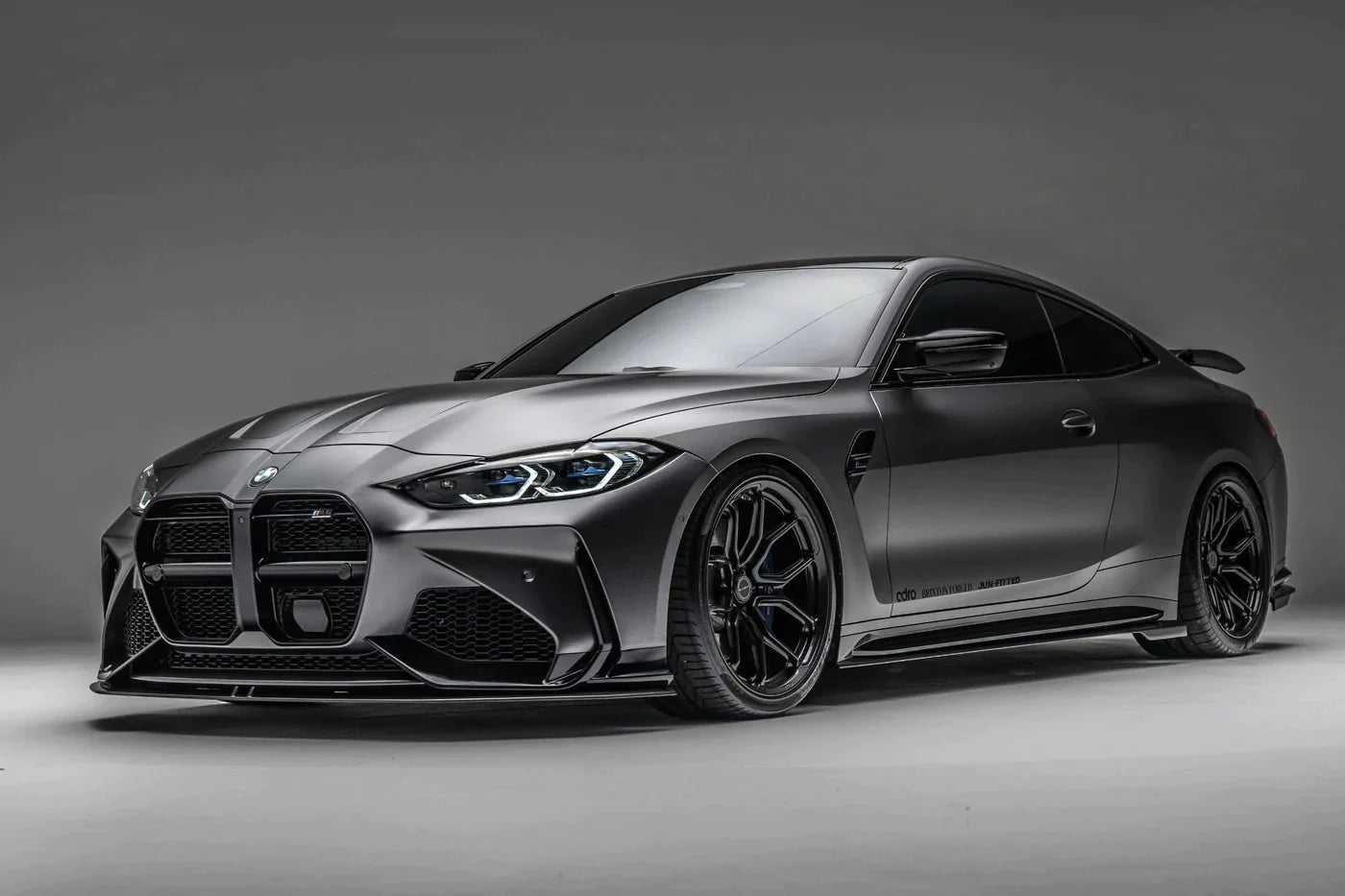 Adro A14A11-1201 BMW M3 G80 G81 & M4 G82 G83 Carbon Fibre Splitter For Front Bumper (2021+)