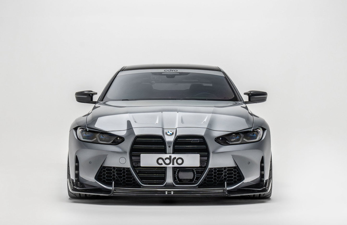 Adro A14A11-1202 BMW M3 G80 G81 & M4 G82 G83 Dry Carbon Fibre Front Splitter (2021+)