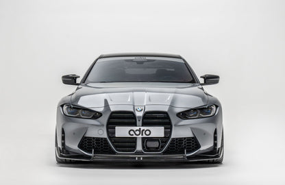 Adro A14A11-1202 BMW M3 G80 G81 & M4 G82 G83 Dry Carbon Fibre Front Splitter (2021+)