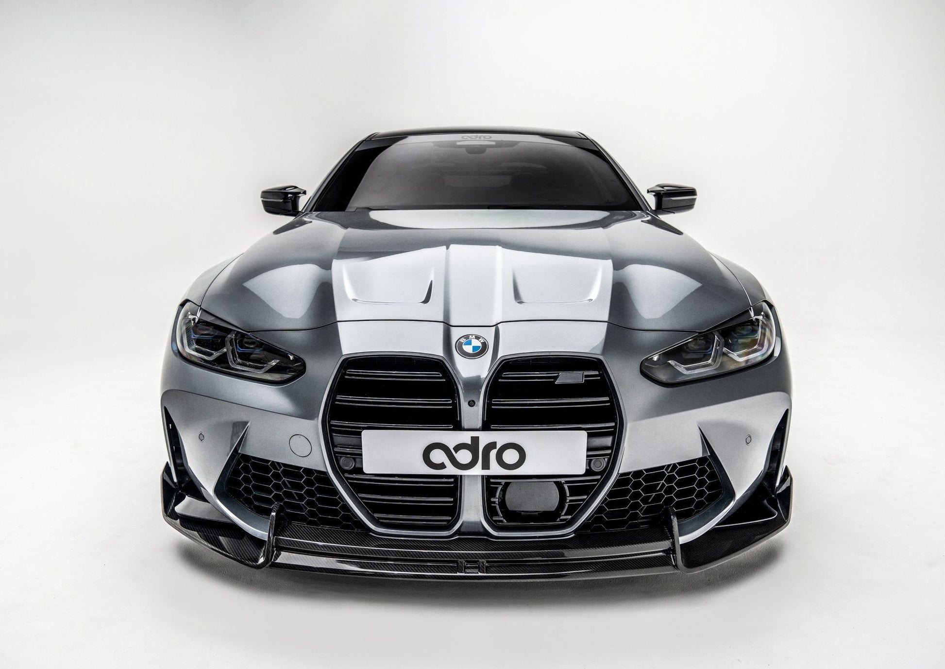 Adro A14A11-1202 BMW M3 G80 G81 & M4 G82 G83 Dry Carbon Fibre Front Splitter (2021+)