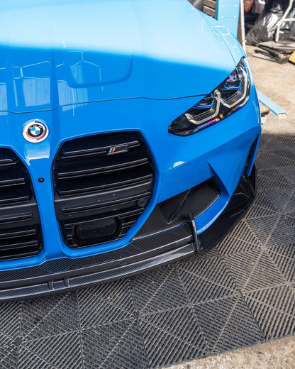 Adro A14A11-1202 BMW M3 G80 G81 & M4 G82 G83 Dry Carbon Fibre Front Splitter (2021+)