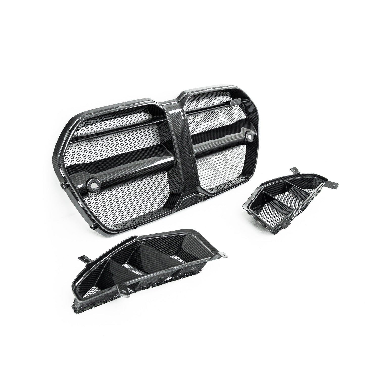 Adro BMW M3 G80 & M4 G82 Pre-Preg Carbon Fibre Front Grilles & Front Ducts (2021+)