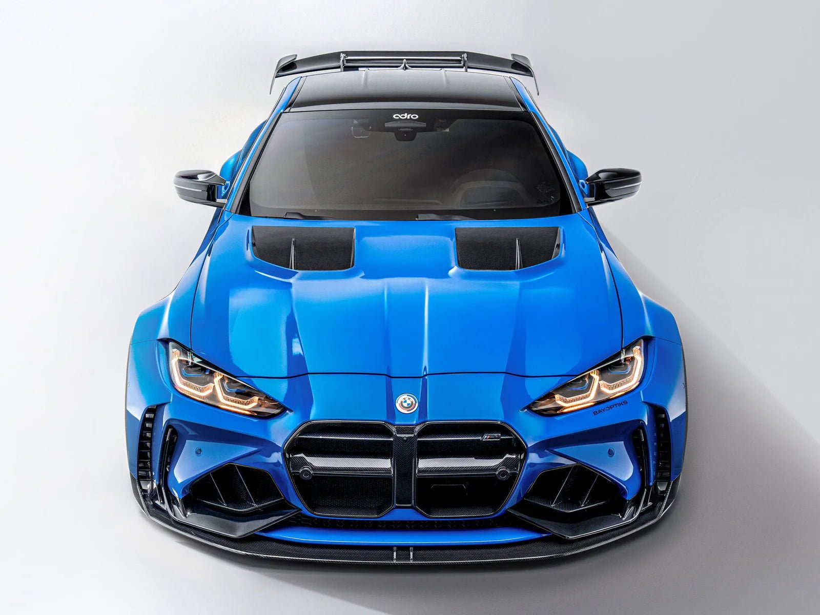 Adro A14A11-2401 BMW M3 G80 & M4 G82 Dry Carbon Fibre Front Vented Bonnet (2021+)