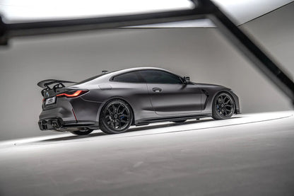 Adro A14A40-1501 BMW M4 G82 Dry Carbon Fibre Swan Neck Rear Wing (2021+)