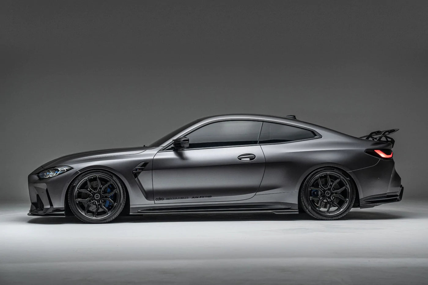 Adro A14A40-1501 BMW M4 G82 Dry Carbon Fibre Swan Neck Rear Wing (2021+)
