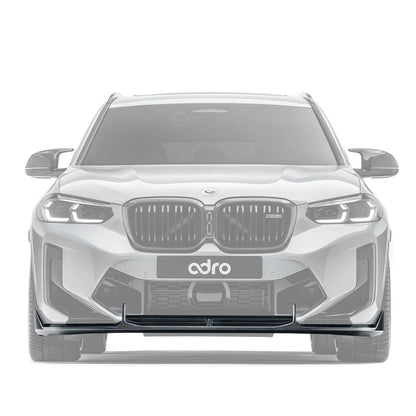 Adro A14AB10-1201 BMW X3M Lci F97 Pre-Preg Carbon Fibre Front Splitter (2022+)