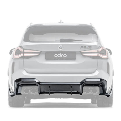 Adro A14AB10-1301 BMW X3M Lci F97 Pre-Preg Carbon Fibre Rear Diffuser (2022+)