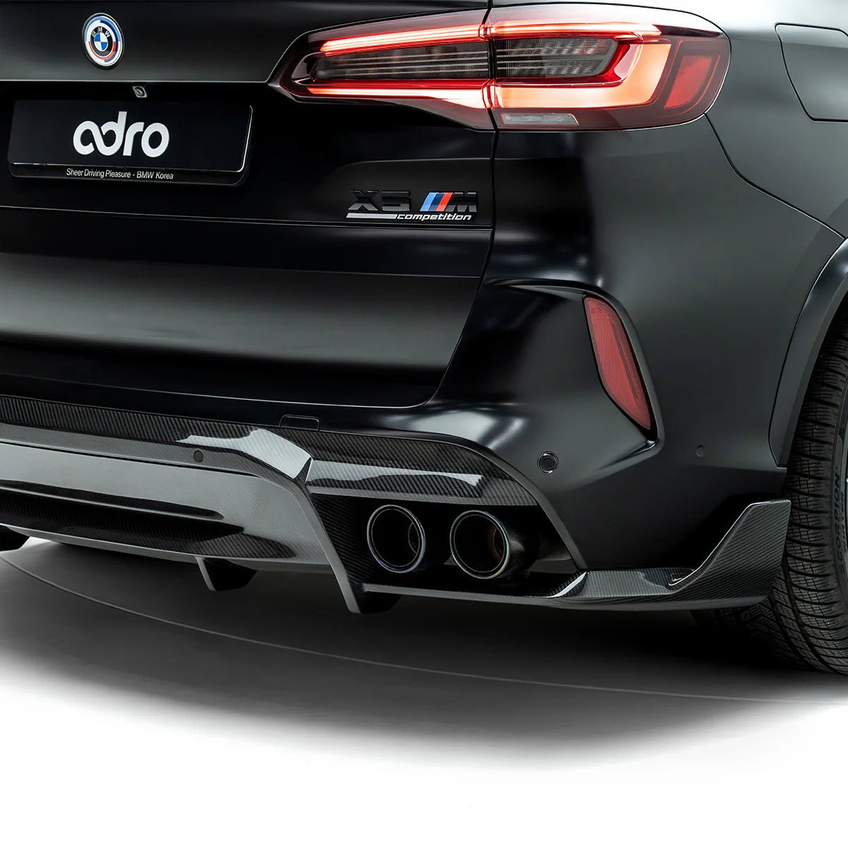 Adro A14AB20-1301 BMW X5M F95 Pre-Preg Carbon Fibre Rear Diffuser (2020+)