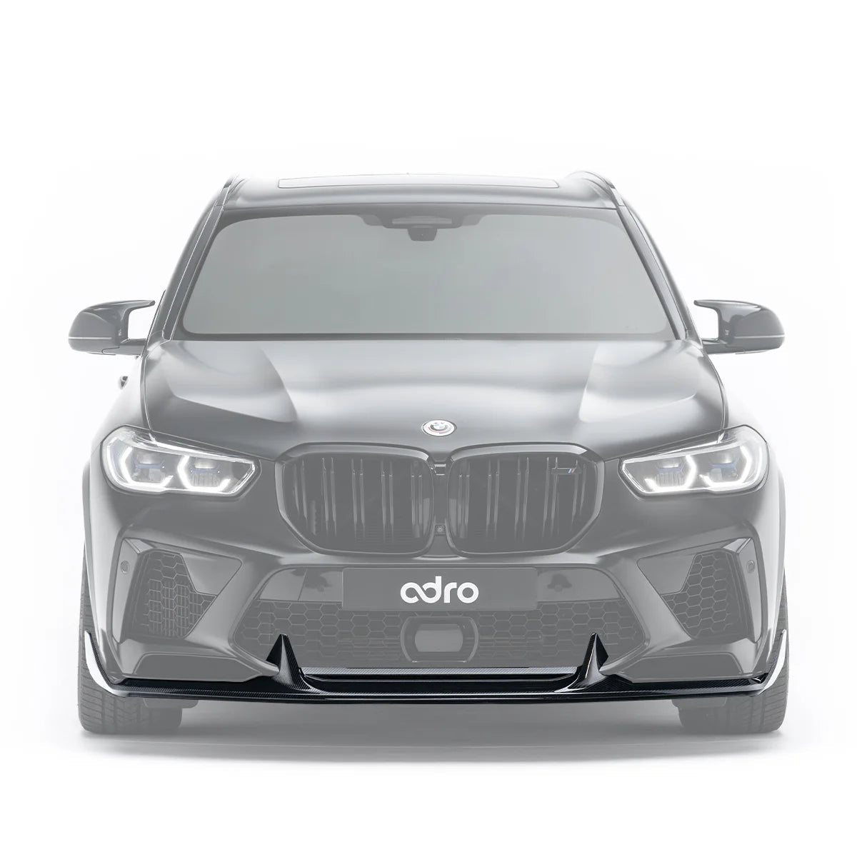Adro A14AB20-1201 BMW X5M Pre-Lci F95 Pre-Preg Carbon Fibre Front Splitter (2020-2023)