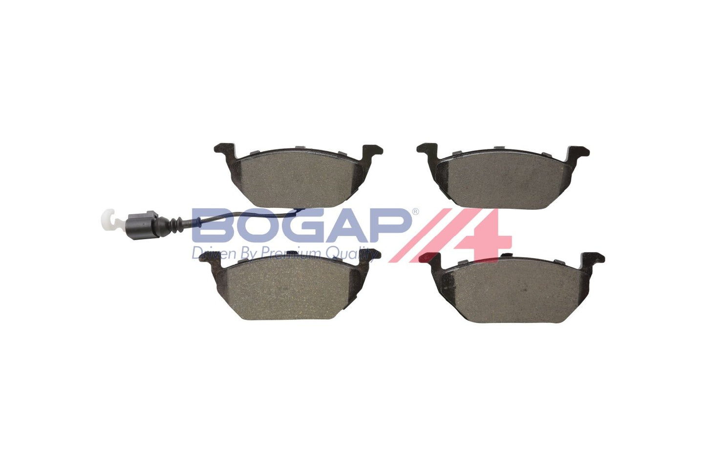 BOGAP A8210312 Brake Pad Set, Disc Brake