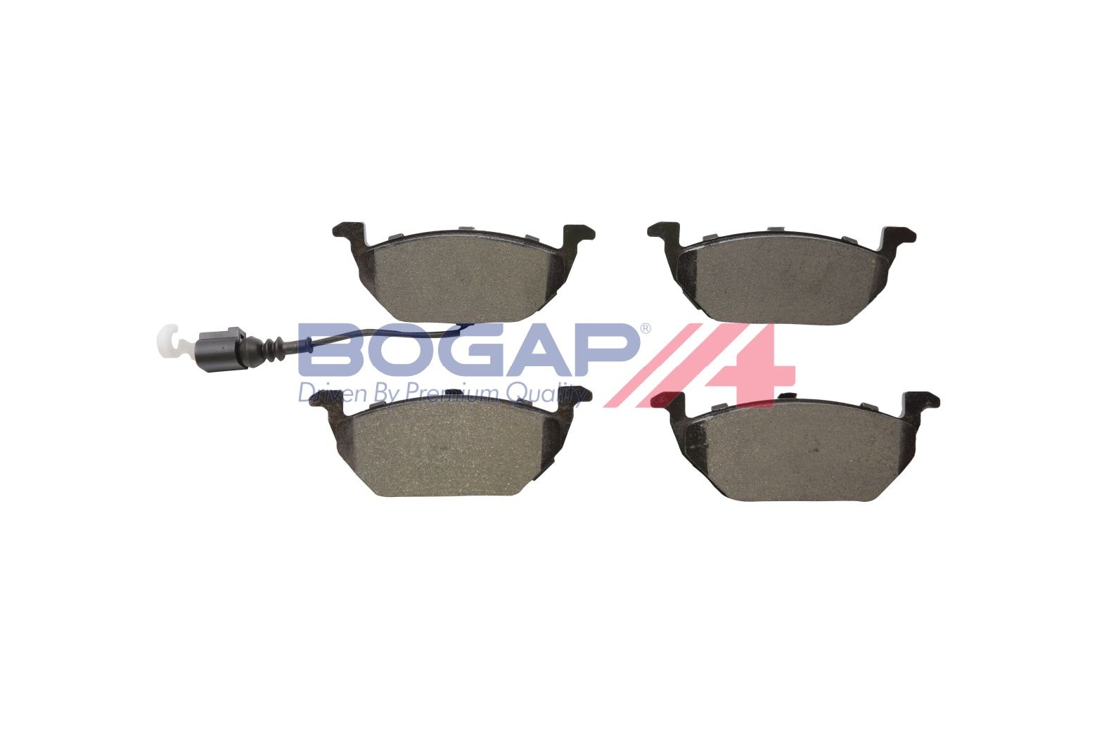 BOGAP A8210312 Brake Pad Set, Disc Brake