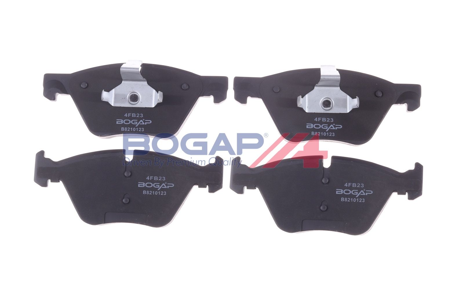 BOGAP B8210123 Brake Pad Set, Disc Brake