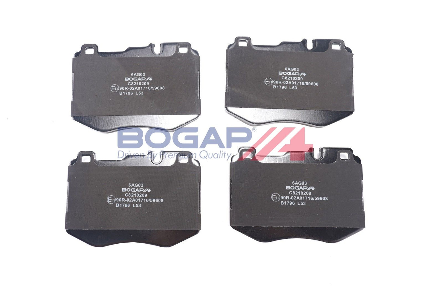 BOGAP C8210209 Brake Pad Set, Disc Brake