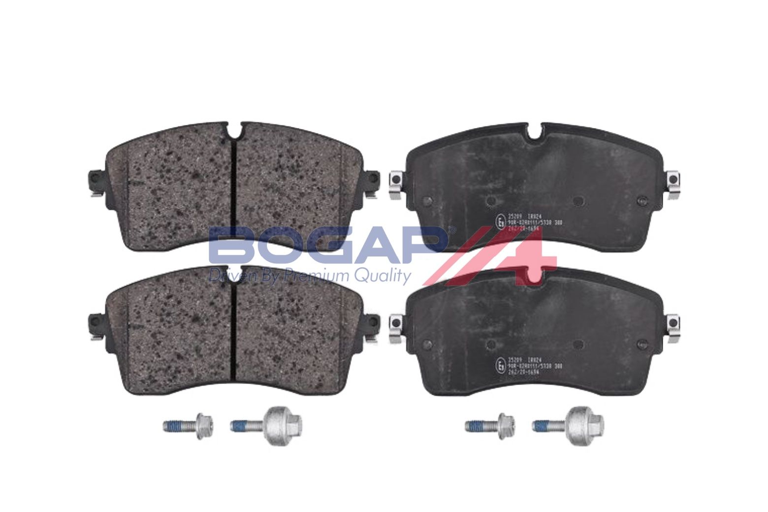 BOGAP J8210106 Brake Pad Set, Disc Brake