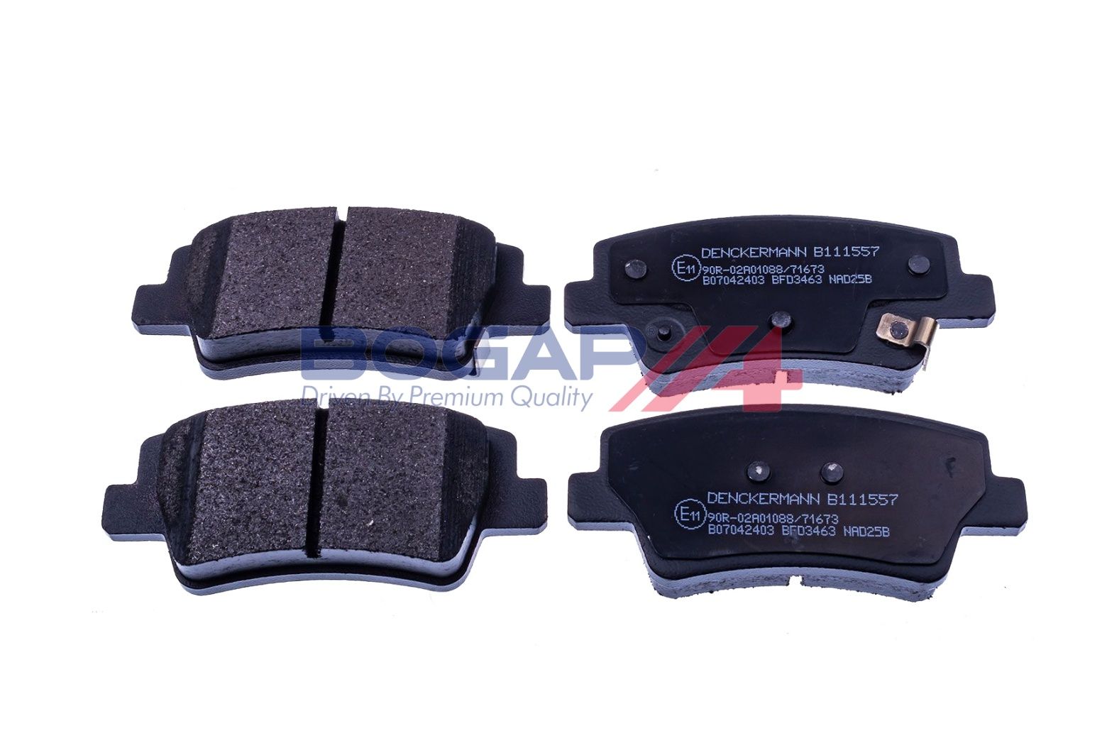 BOGAP Y8210270 Brake Pad Set, Disc Brake