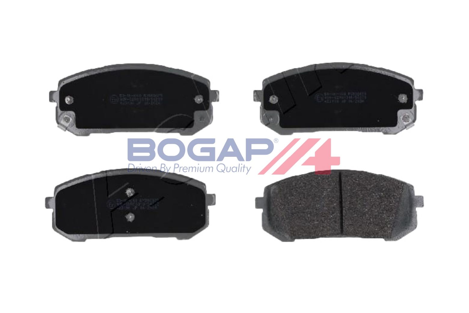 BOGAP Y8210272 Brake Pad Set, Disc Brake