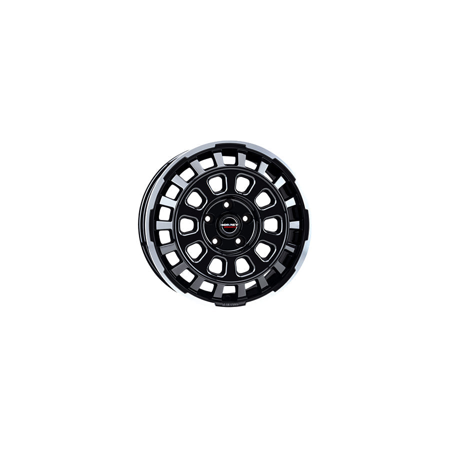 Borbet CW7 8x18 ET53 CW7 80853120565,1BRPG Black Rim Polished Glossy Wheel