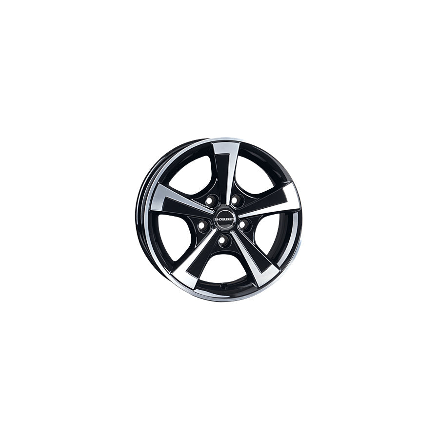 Borbet CWT 6x15 ET30 CWT 60530112566,5BPG Black Glossy Polished Wheel