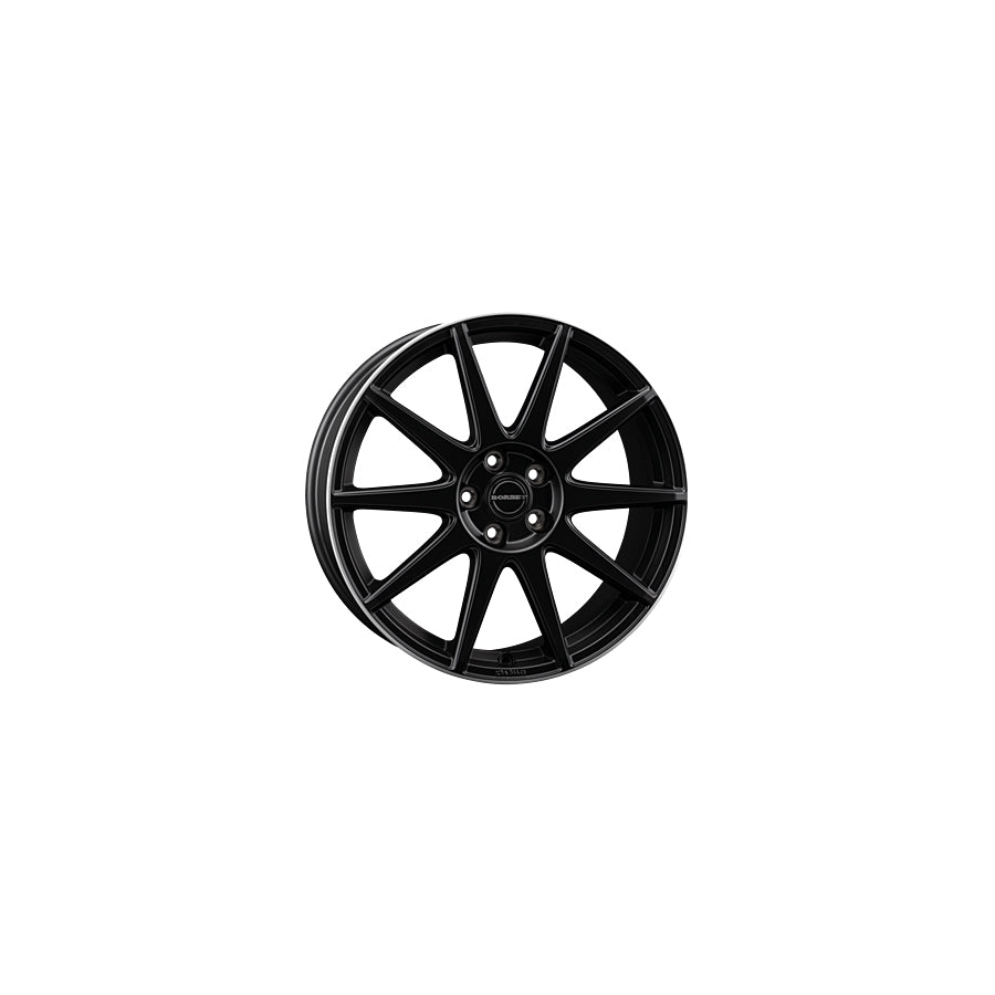 Borbet GTX 8x19 ET42 GTX 80942108572,5BMRS black matt rim silver Wheel