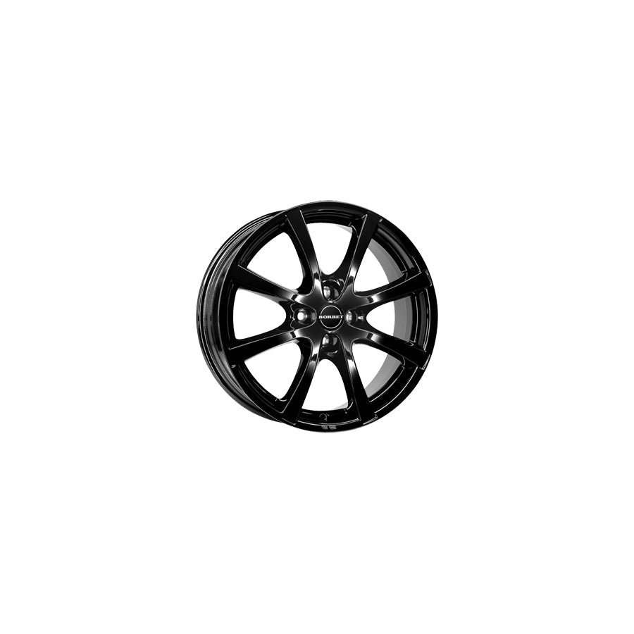 Borbet LV4 7x17 ET32 LV4 70732108465,1BG Glossy Black Wheel