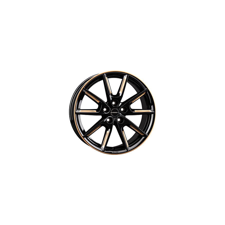 Borbet LX19 8x19 ET50 LX19 80950114,3572,5BGGSR Black Glossy Gold Spoke Rim Wheel