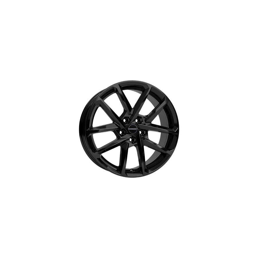 Borbet N 7.5x18 ET45 N 75845114,3572,5BG Glossy Black Wheel
