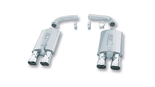 Borla Exhaust 60718BC Ram 1500 TRX Tip Kit with Black Chrome Tips