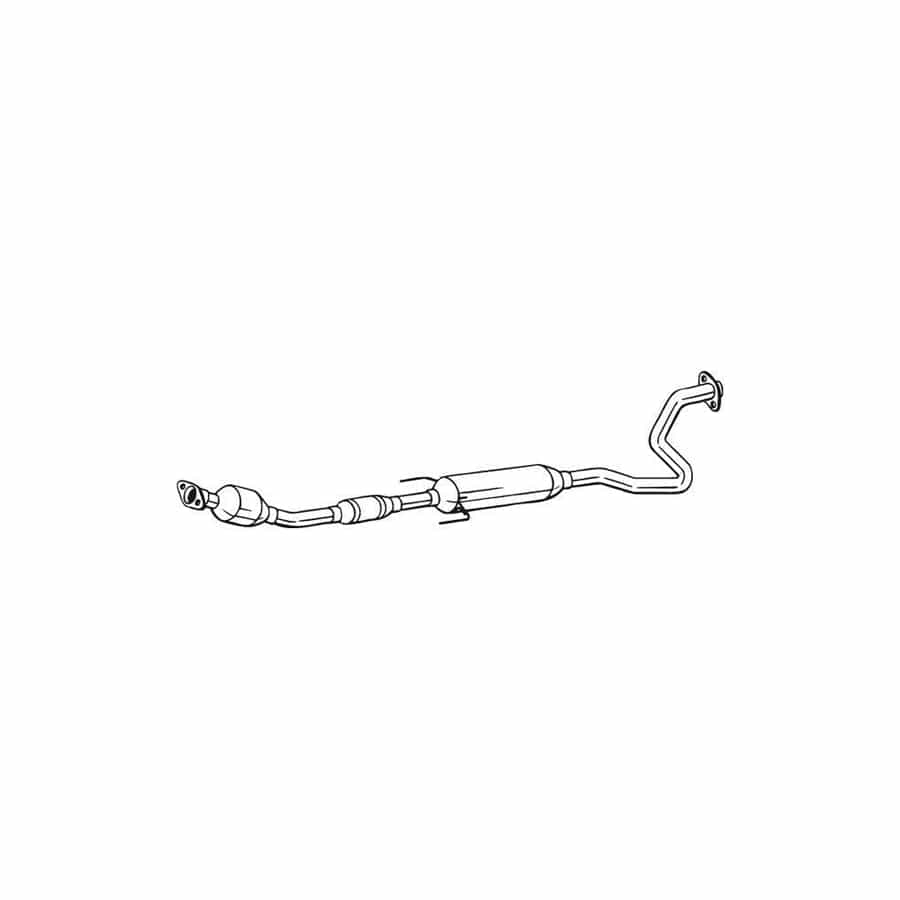 Bosal 090-140 Catalytic Converter for Toyota Prius II Liftback (Xw20)