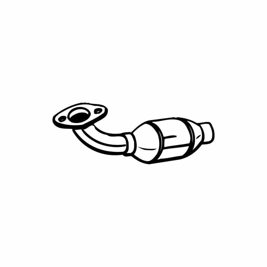 Bosal 090-169 Catalytic Converter for Toyota Yaris II Hatchback (Xp9)