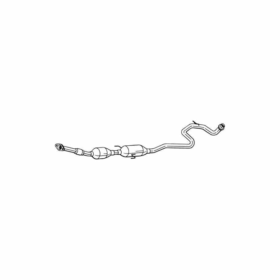 Bosal 090-186 Catalytic Converter for Toyota Yaris II Hatchback (Xp9)