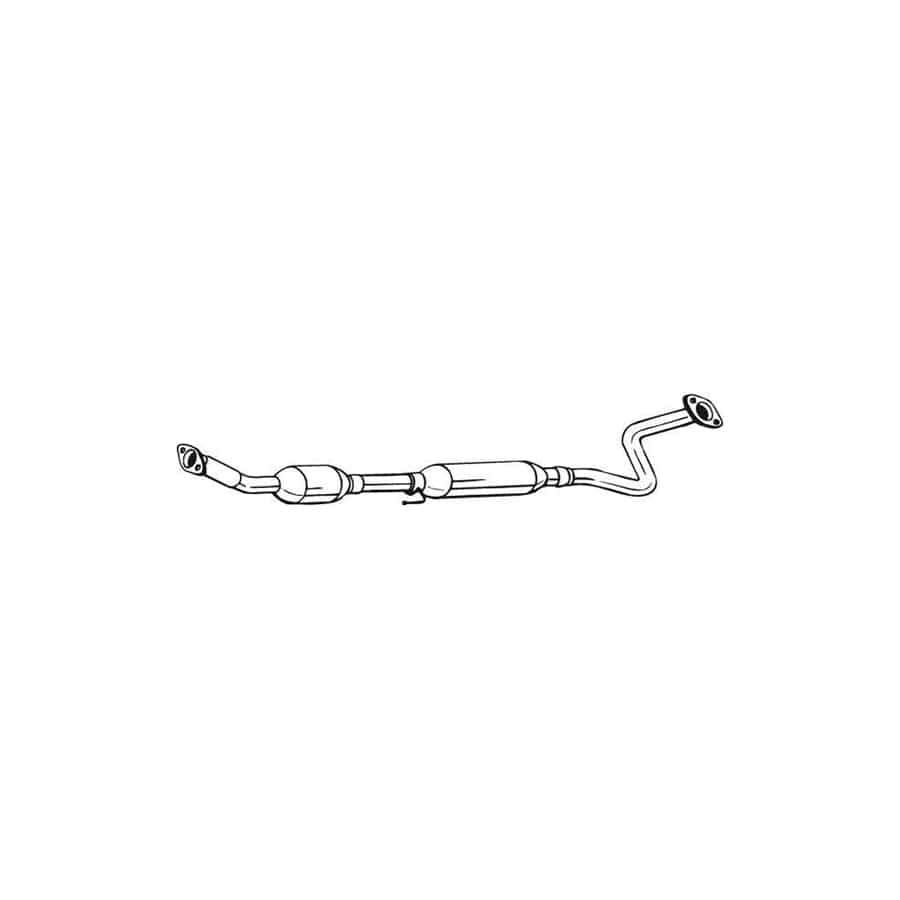 Bosal 090-434 Catalytic Converter for Toyota Corolla Verso (E121)