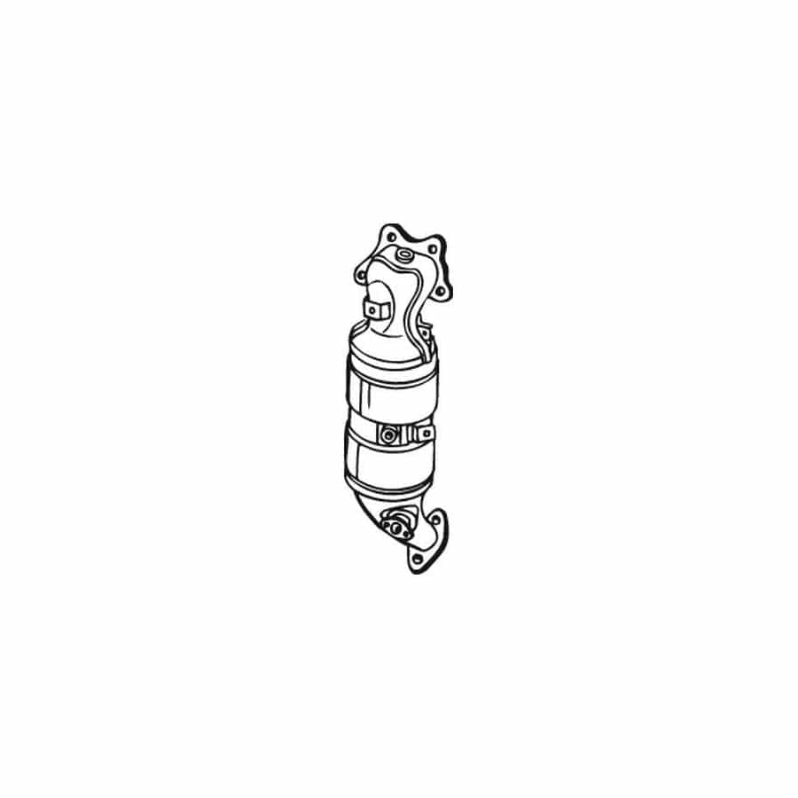 Bosal 090-564 Catalytic Converter for Honda CIVIC VIII Hatchback (Fn, Fk)