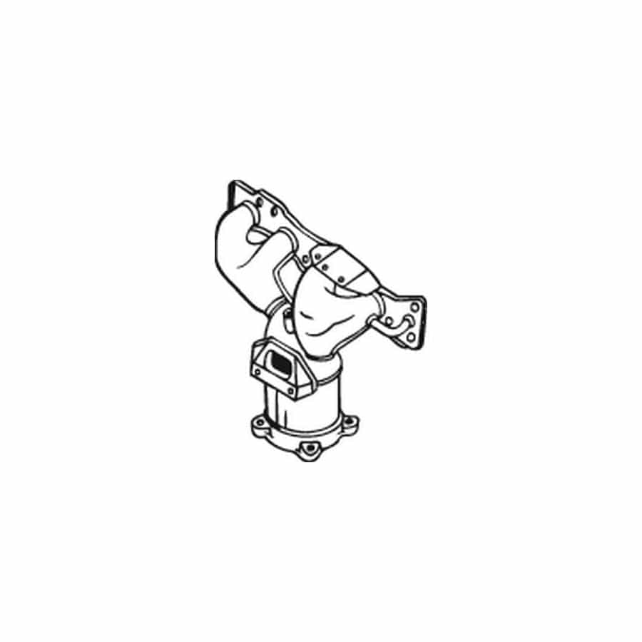 Bosal 090-835 Catalytic Converter for Suzuki Swift III Hatchback (Mz, Ez)