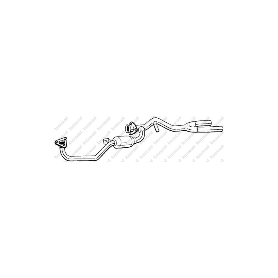 Bosal 099-137 Catalytic Converter for Audi A6